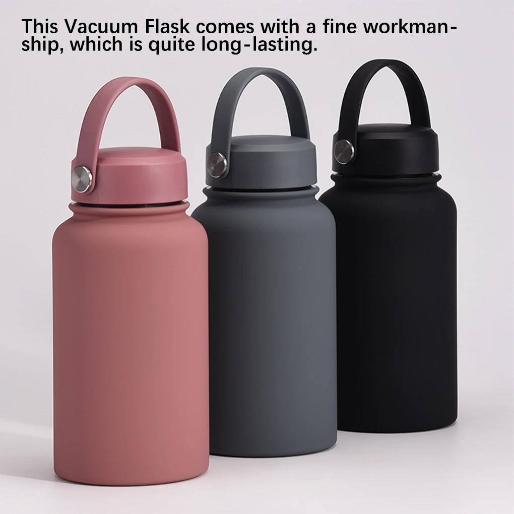 Bottles Compact Size Rustproof Outdoor Supplies Smooth Surface Liquid Container Dark Pink