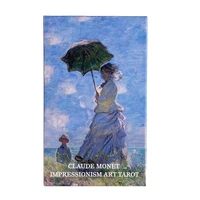 claude monet impressionism art tarot cards for altar astrology tarot deck divination oracle card deck occult game