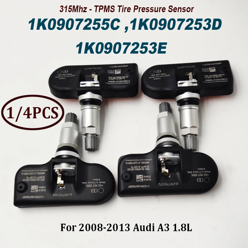 1/4 шт. датчик давления в шинах 315 МГц