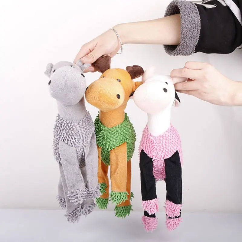 

Interactive Puppy Pug Chew Toy Dog Toy Animal Shape Dog Toys for Large Small Dog, Teeth Clean Dogs Toy