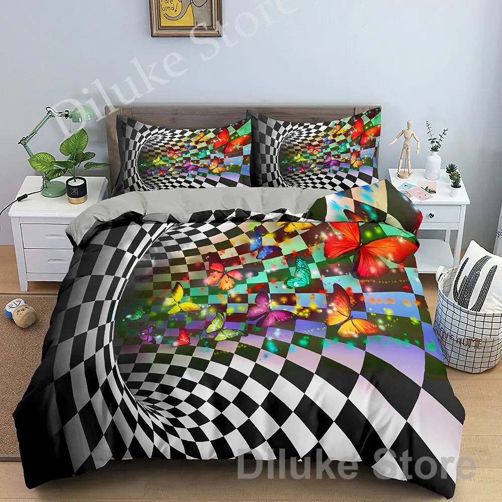 

Toy Print Bedding Set Dot Building Blocks Comforter Cover Kids Boy Bed Cover Colorful Bricks Game Bedlinen Duvet Cover Set