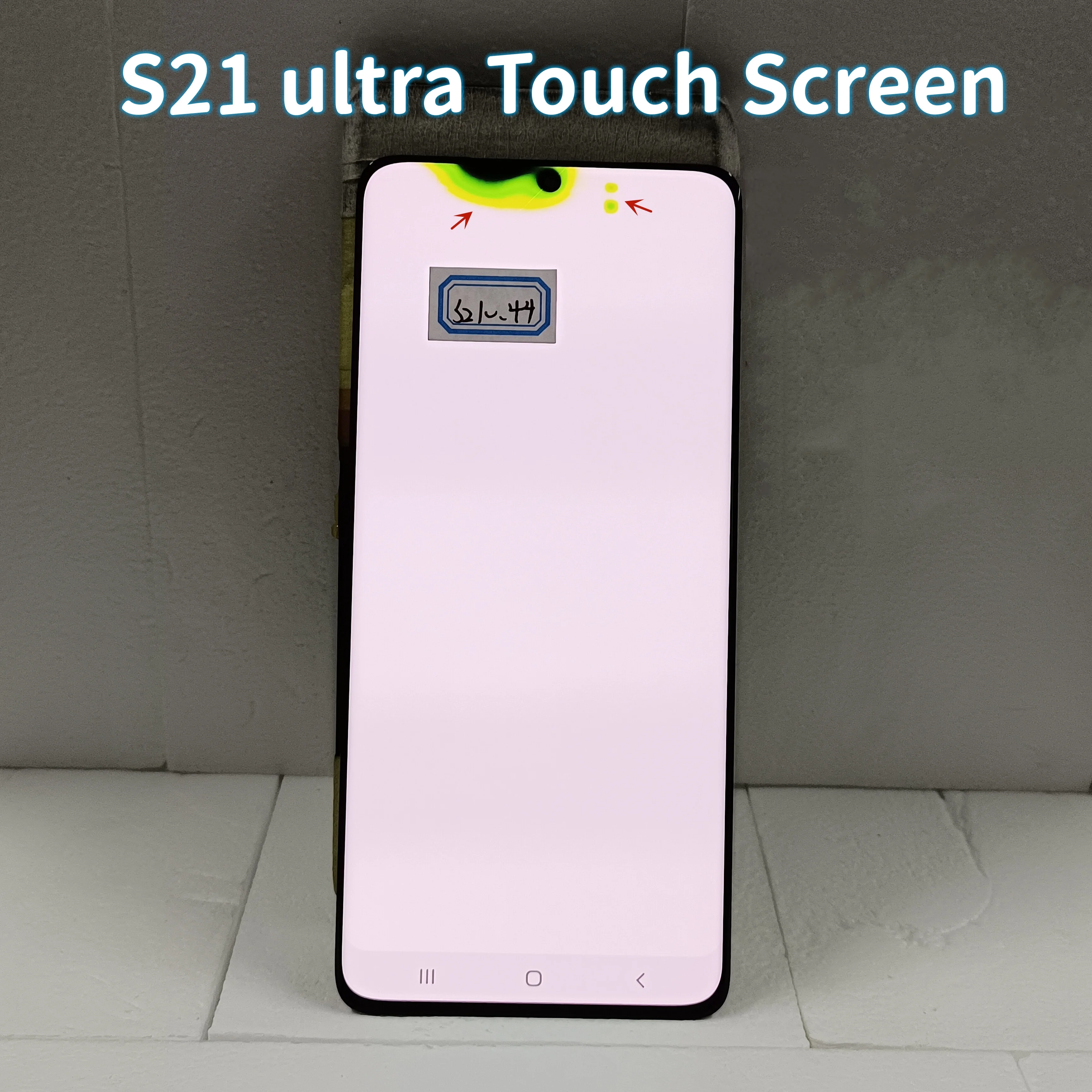 ЖК-дисплей для S21Ultra G998 AMOLED Samsung Galaxy S21 Ultra 5G G998U G998B/DS цифровой сенсорный экран без