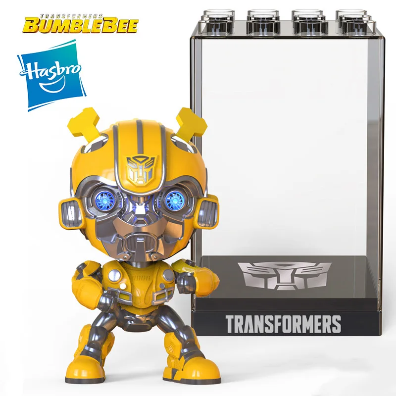 

13CM Hasbro Transformers Optimus Prime Bumblebee Autobot Model Toy Used As Car Decoration Action Figure Boy Toy Holiday Gift