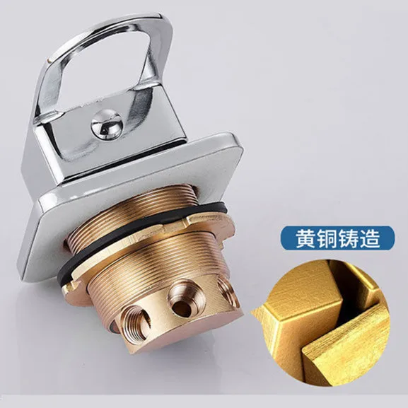 Переключатель для раковины с тремя ручками и отверстиями два входа один выход