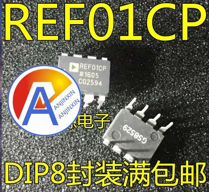 

10pcs 100% orginal new REF01CP REF01C REF01CPZ Precision Voltage Reference DIP-8