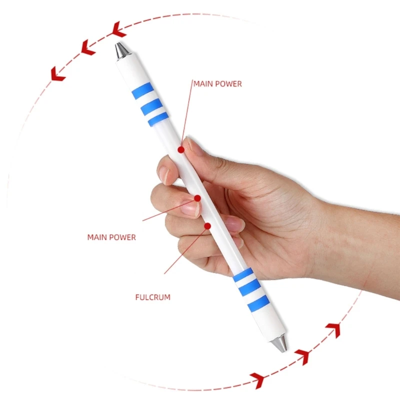

Spinning Pen Rolling Finger Rotating Pen Gaming Trick Pen Mod No Pen Refill Stress Releasing Brain Training Toys Unisex