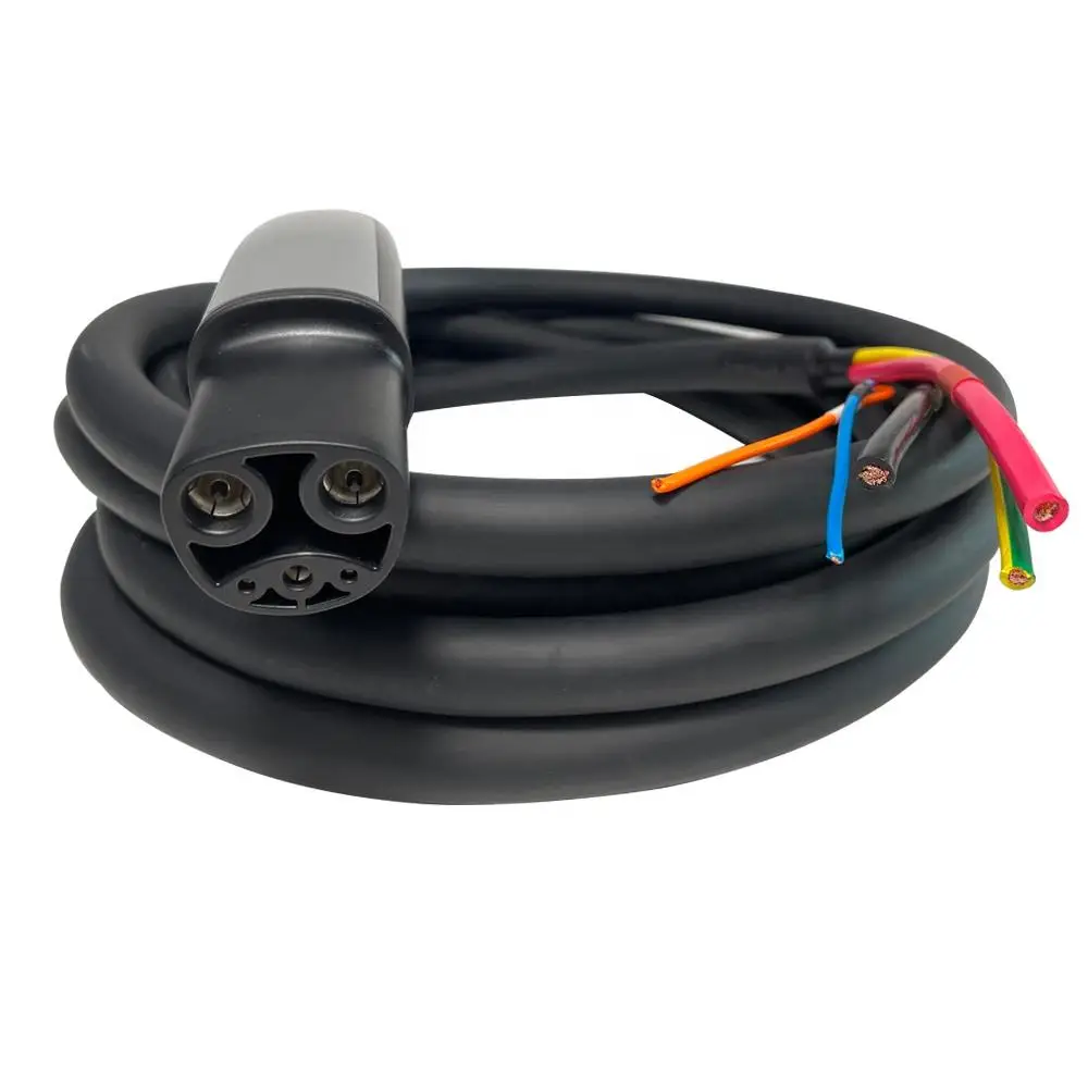 2 разрывной гарантийный зарядный кабель NACS 48A 11.5kW 5M удлинитель из ТПУ