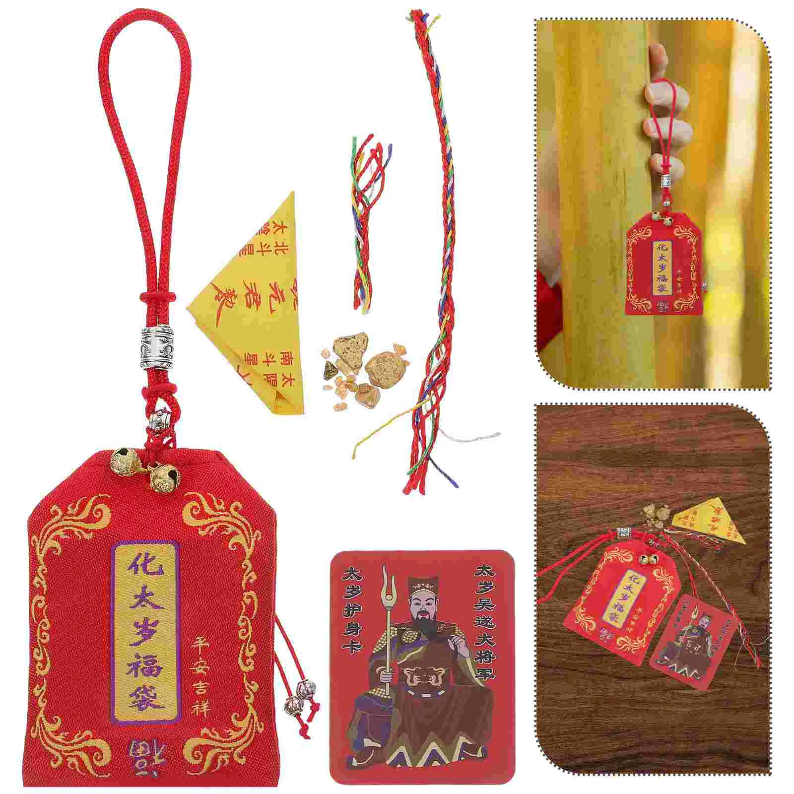 Карта Тай Суи принеси удачи олень в японском стиле китайские новогодние карты