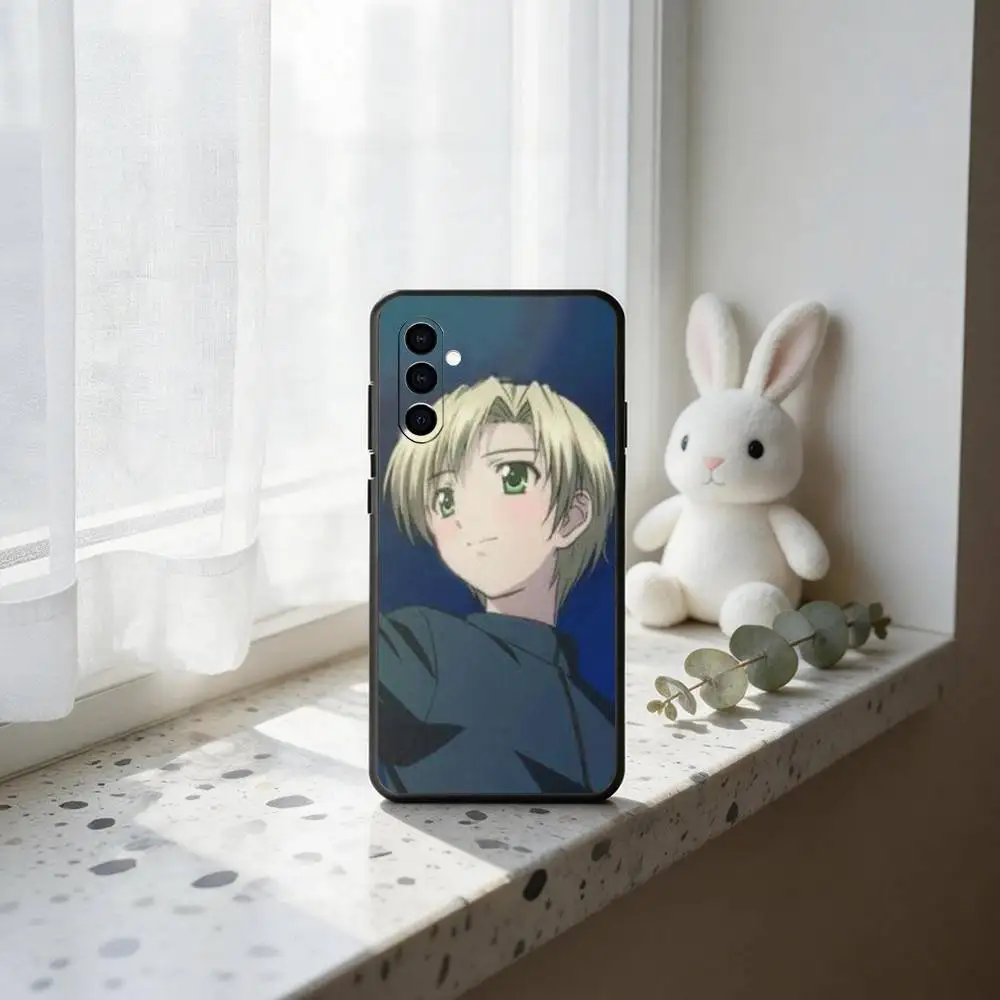 Чехол для телефона F-Fireball Boy R-Ren K-Kannagi, черный, силиконовый, мягкий, для Samsung Galaxy A73, A72, A71, A70, A53, A52, A51 (art.: 3920da0e028f6) - 3920da0e028f6