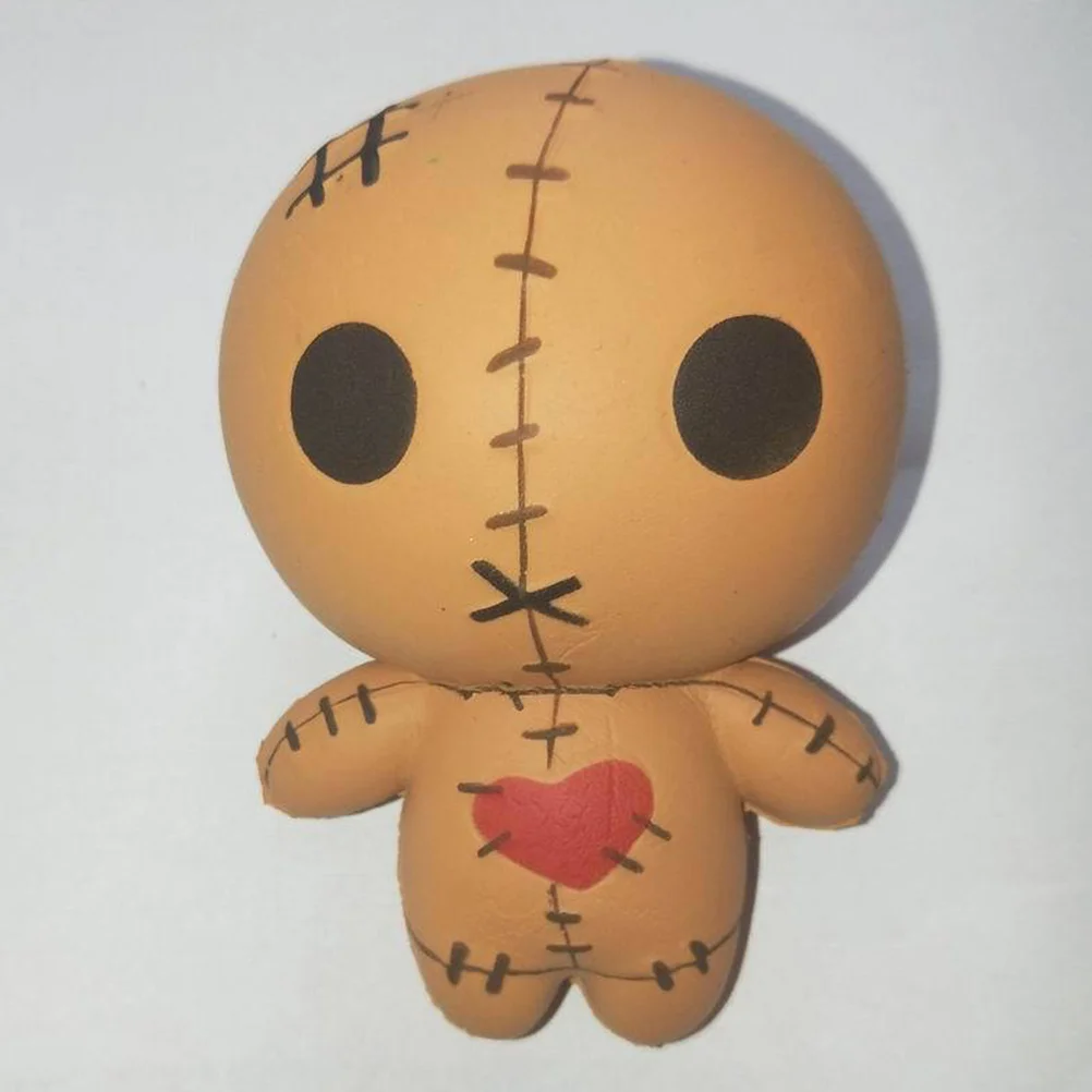 

Stuffed Plush Toy Voodoo Squeezing Creepy Halloween Horror Dolls Slow Rebound Haunted Stress Squeeze