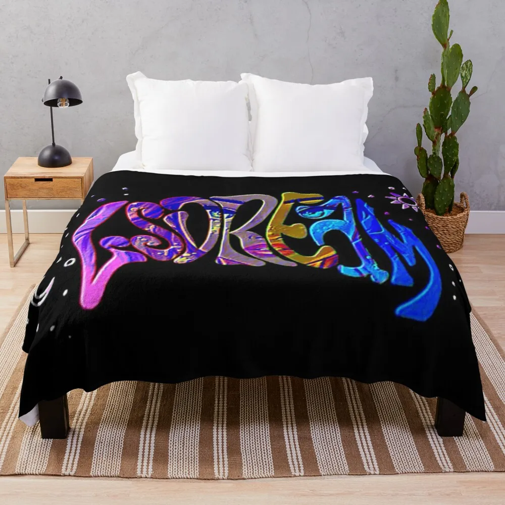 

LSDREAM-01 Throw Blanket Sofa Throw Blanket Fleece Bkanket
