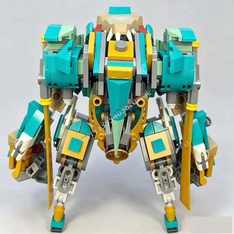 НОВИНКА: Конструктор MOC «Научно-фантастический робот-воин» (393 детали) — развивающая игрушка-головоломка для самостоятельной сборки, креативный набор для творчества, подарок, строительные блоки (art.: 3920dc1fa7004) - 3920dc1fa7004