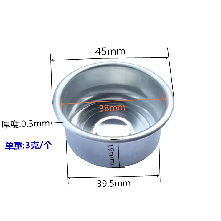 

Алюминиевая чашка для свечей, металлический подсвечник