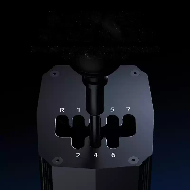 Фото Рычаг переключения передач PXN SF-U 7+1 для ручной коробки передач, совместимый с рулями VD4, VD6, VD10, V99, V10Pro. №3