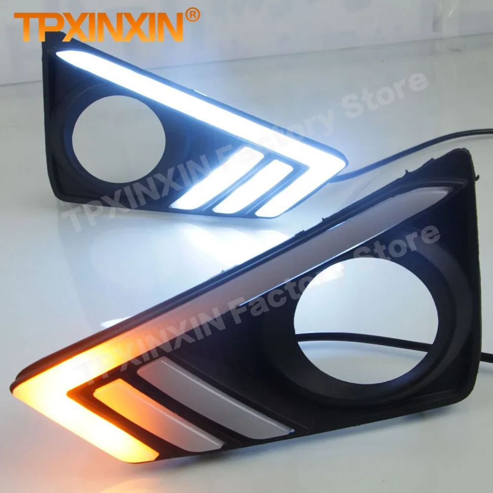 Автомобильные дневные ходовые огни DRL светодиодный Противотуманные фары с