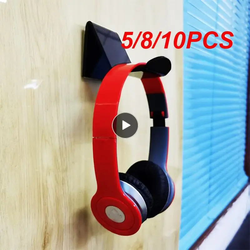 

5/8/10PCS Gamepad Headphone Holder Hanging Stand Holder Wall-mounted Wall Mount Game Controller Holder Rack Adhesive