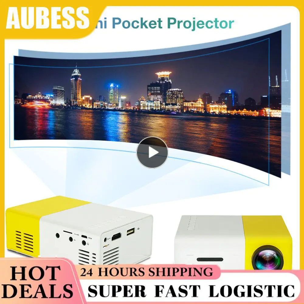 

Мини-проектор, 1080P, HDMI, Full Screen, USB