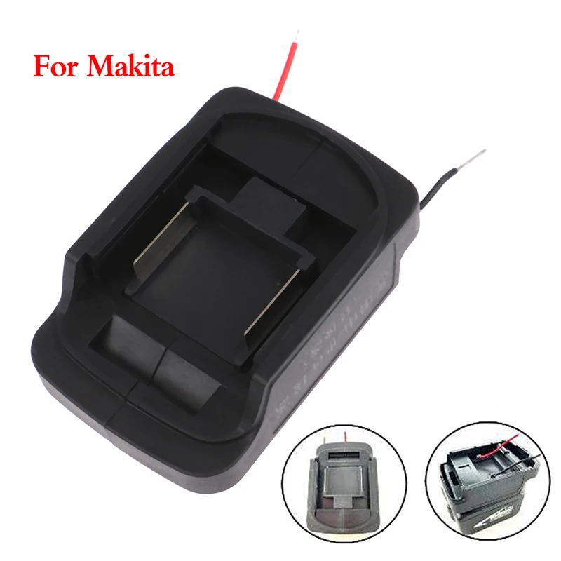 

1pc Battery Adapter DIY Battery Cable Connector Output Adapter For Makita MT 18V Li-ion BL1830 BL1840 BL1850 For Electric Drills