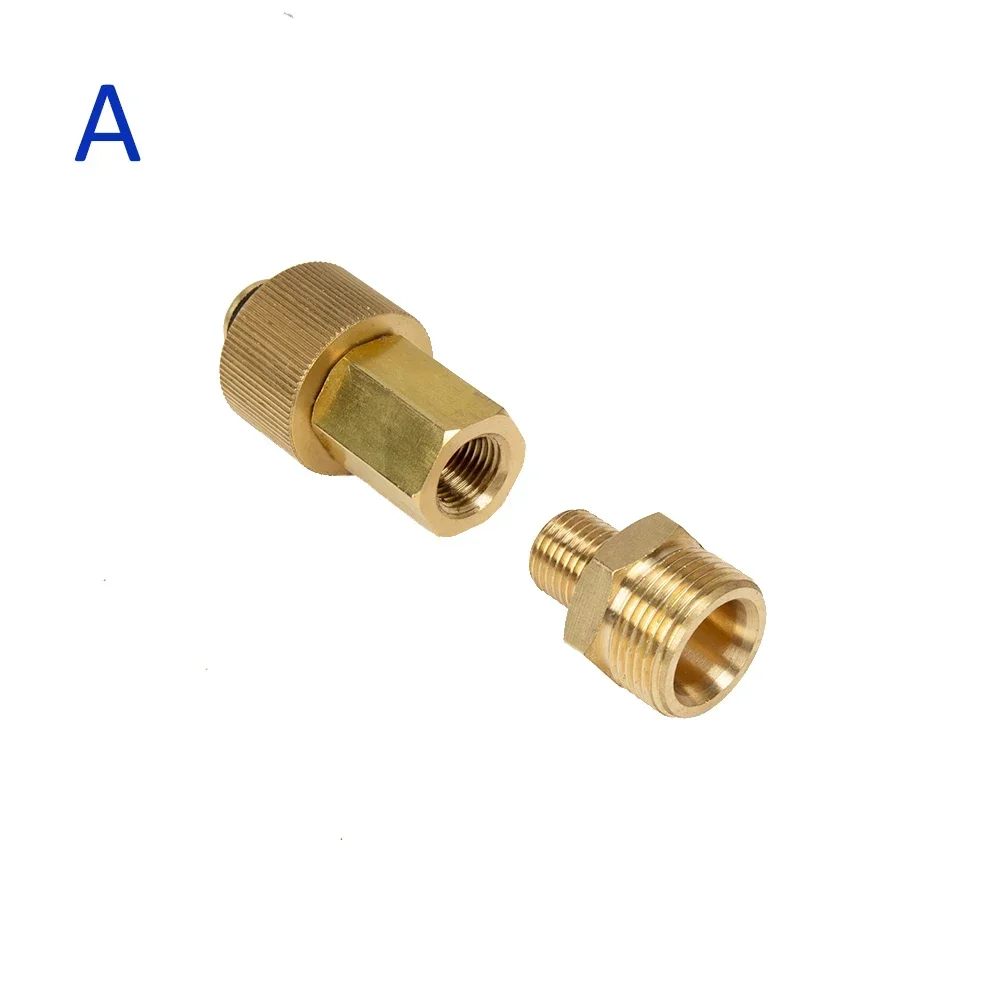 Латунный соединитель для мойки высокого давления HD адаптер EasyForce соединение M22