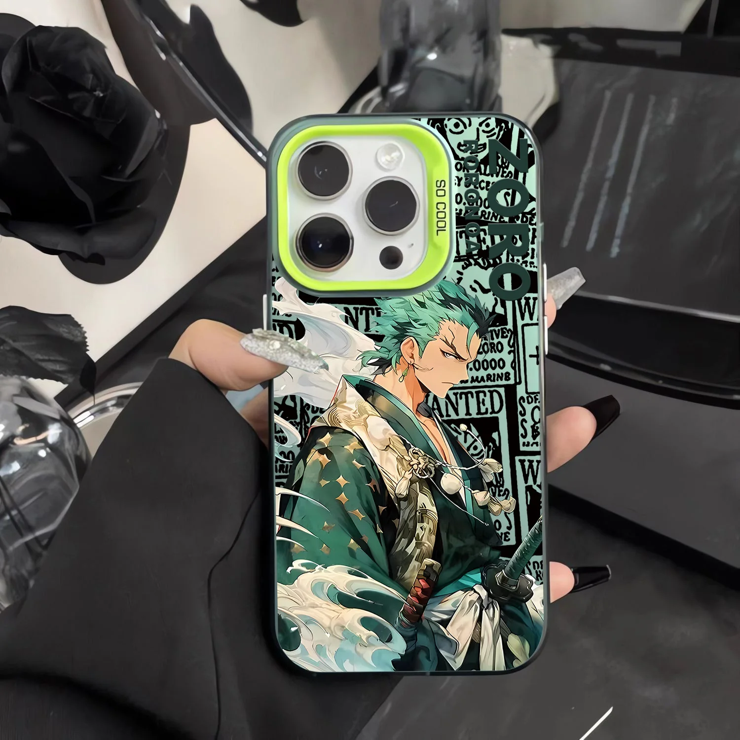 Фото Крутой аниме-чехол One Piece с Зоро для Xiaomi Mi 15T 14T 14 13 12 12T 11 Lite Poco X7 X6 F7 F6 X5 F4 GT Pro Ultra 4G 5G №2