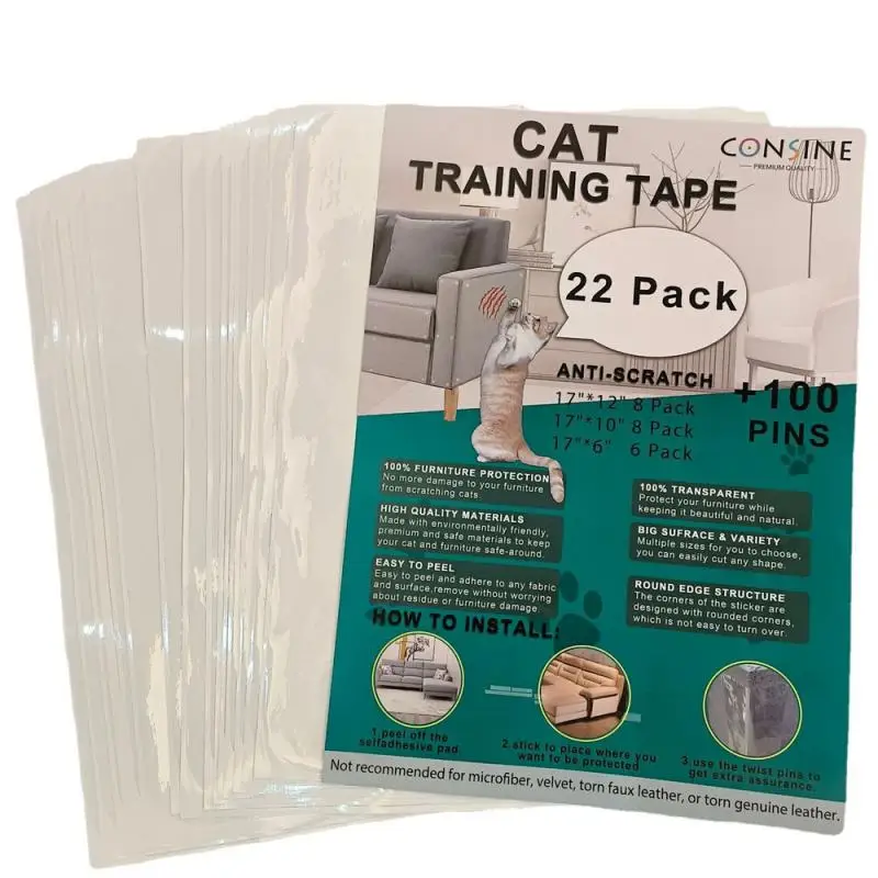 

Durable Pet Carpet Effective Tape Reliable High Quality Furniture Protection Sleeve Cat Furniture Grab Mat Home Decoration