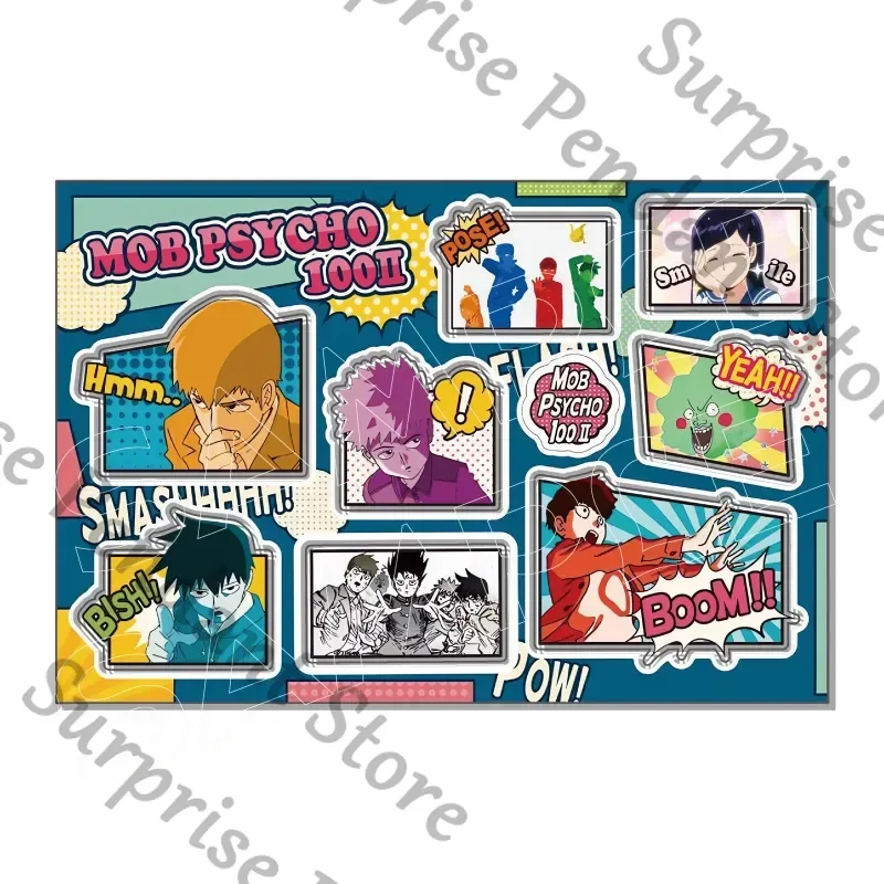 Mobu Saiko Hyaku Mob Psycho 100 Anime Ambush Kageyama Shigeo Reigen Arataka Handmade DIY Acrylic Unboxing Fun (art.: 3920d28f5c963) - 3920d28f5c963