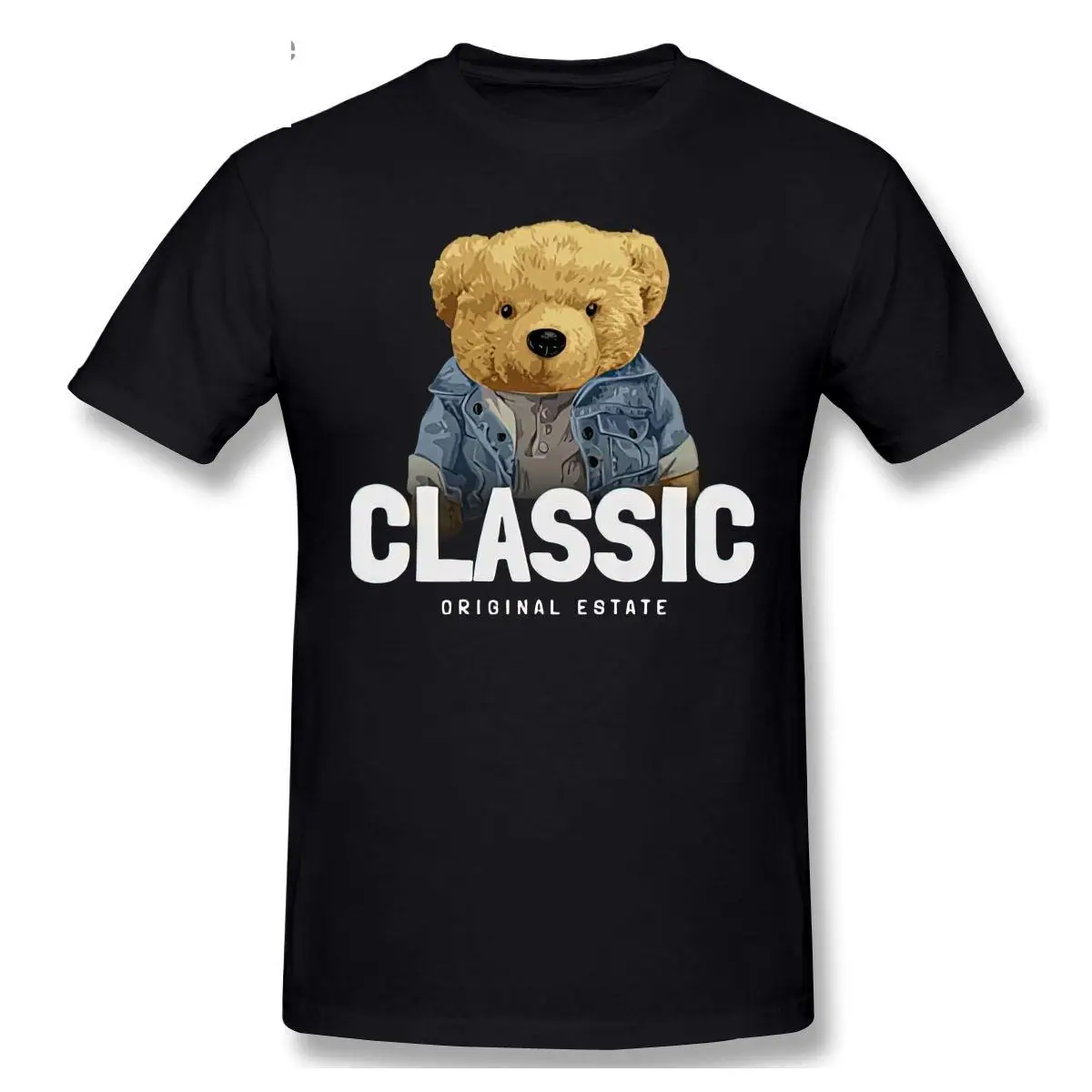 

Classic Original Estate Teddy Bear T shirt Harajuku T-shirt Graphics Tshirt Brands Tee Top
