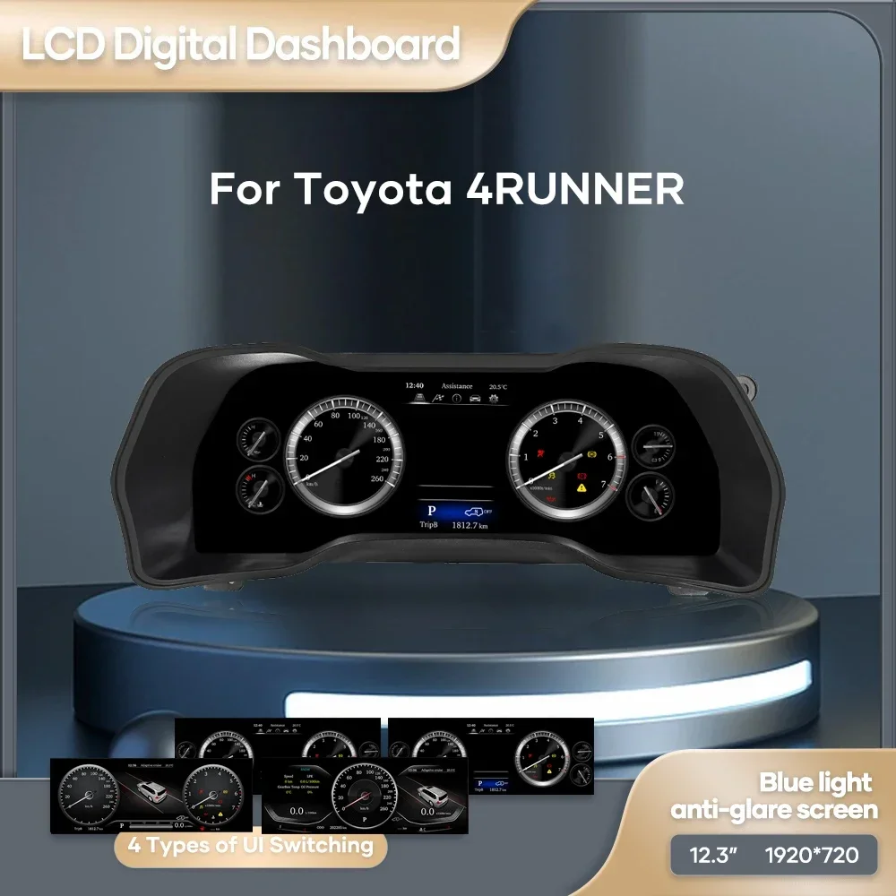 11-дюймовая цифровая приборная панель для Toyota 4 Runner автоматический ЖК-дисплей Snel