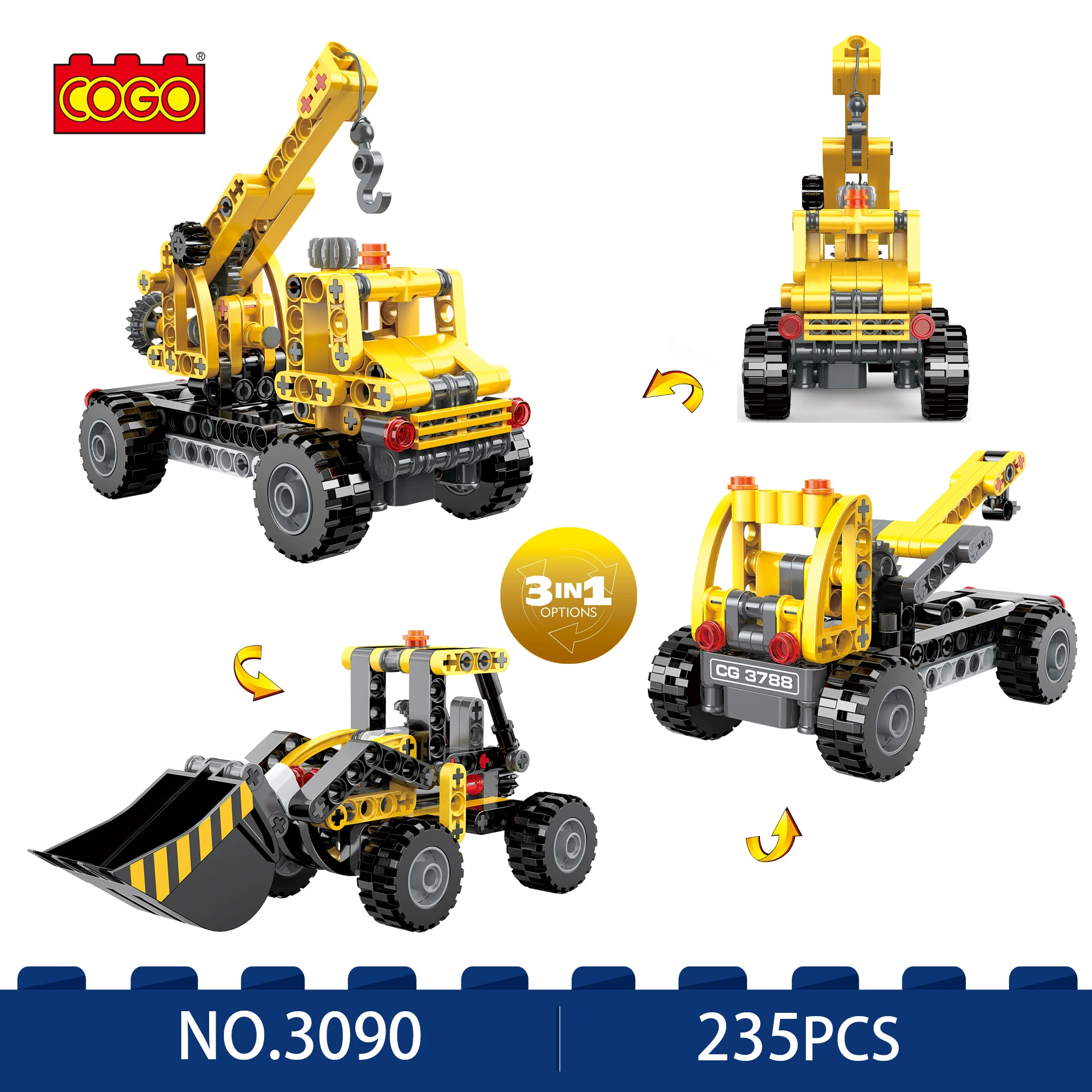 Самоблокирующиеся кирпичи Пластиковый небольшой строительный блок для