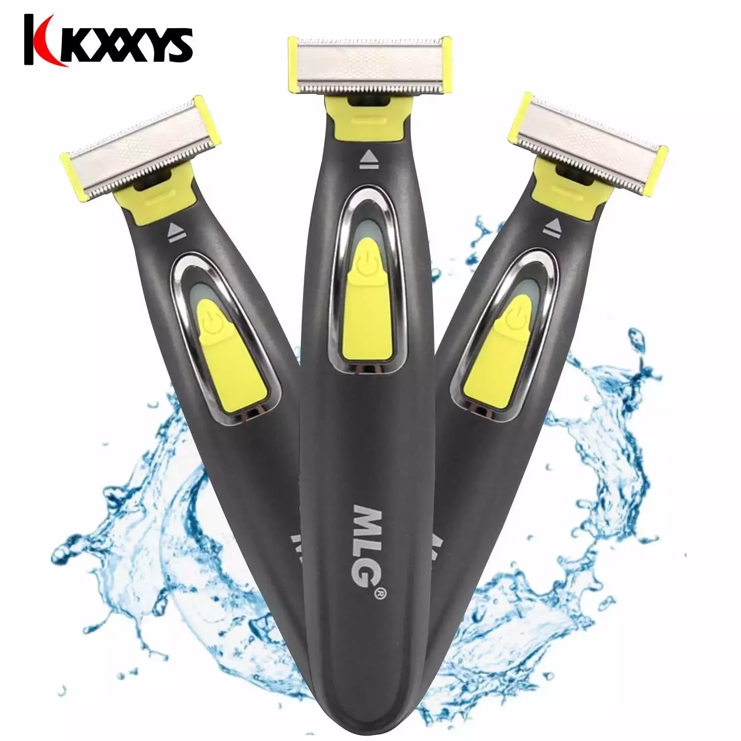 

MLG Washable Rechargeable Shaver Beard Body Trimmer Men Shaving Machine Hair Face Care Cleaning