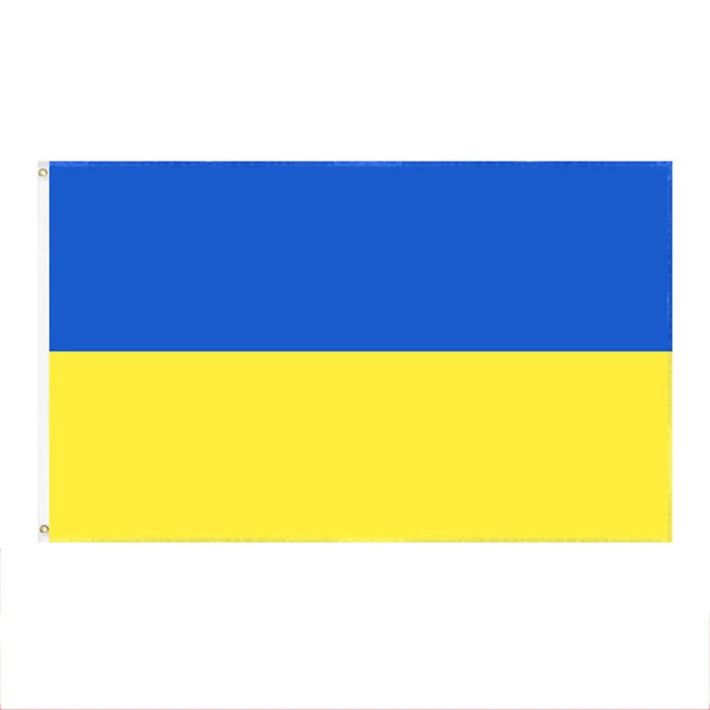 

90*150cm House Flag Grommets Premium Quality Ukrainian Ft Plain Ukraine