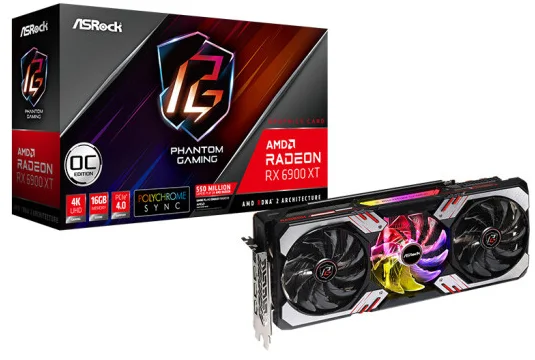 RX 6900xt 16G Phantom E-Sports Graphics Card