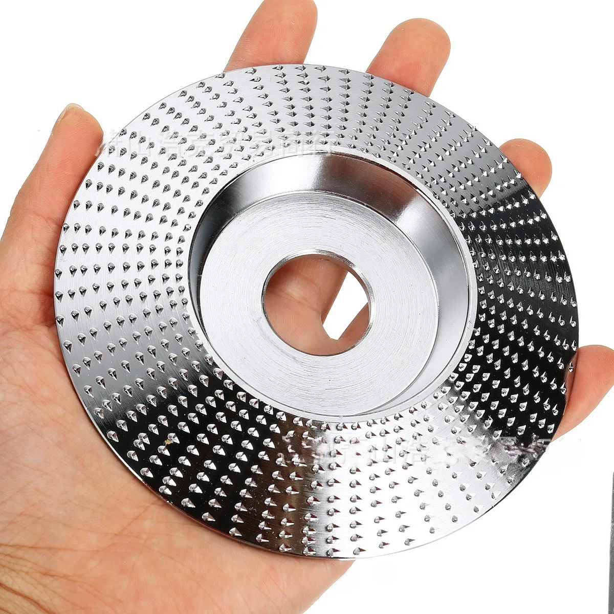 Диафрагма 110 мм OD 22 Серебряный диагональный корень резная чайная тарелка