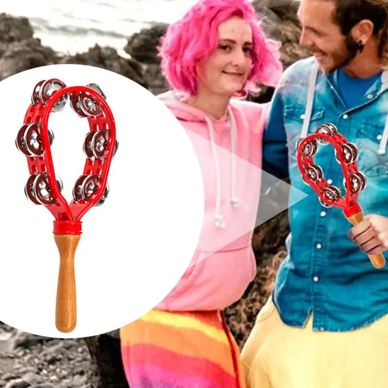 Музыкальный инструмент ручной бубен безопасный музыкальный нержавеющий