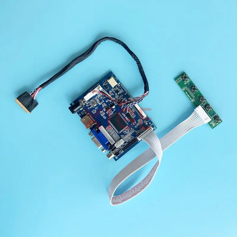 

Fit LP156WHA LP156WHB LP156WHU Controller Driver Board Laptop Monitor DIY Kit 40-Pin LVDS 2AV VGA HDMI-Compatible 1366*768 15.6"