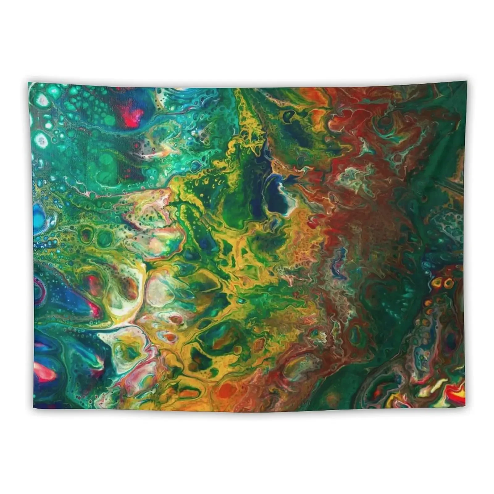 Гобелен Русалка и Морская собака домашний декор комнатный для девочек гобелен