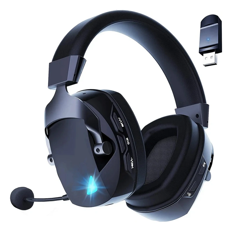 Беспроводная игровая гарнитура с микрофоном 2 4G Bluetooth-наушники USB 3 5 мм режима для