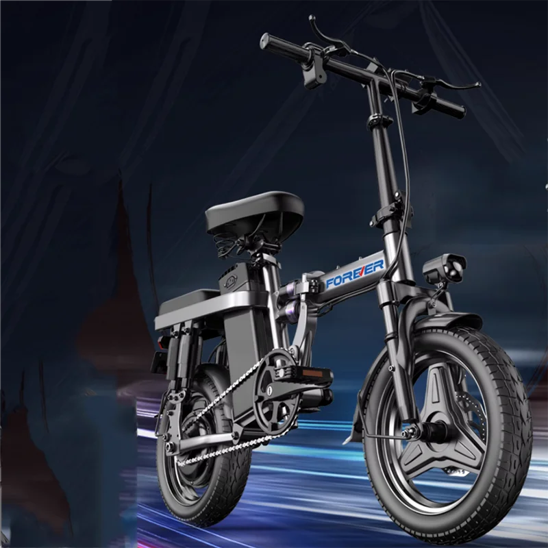 

Powerful Motorized Electric Bicycle Folding With Battery E Bikes Mobility Scooter Adult Bicicleta Electrica Barata Mini Bike DWH