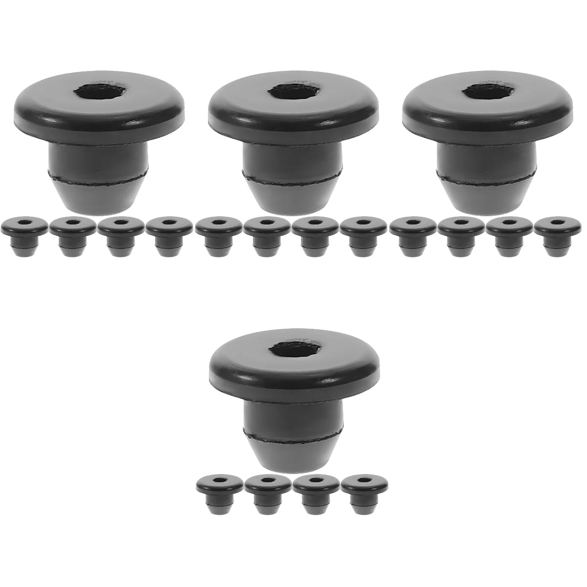 

20 pcs Rubber Jack Plugs Oil Filler Plug Floor Bottle Jack Plug Floor Jack Plugs