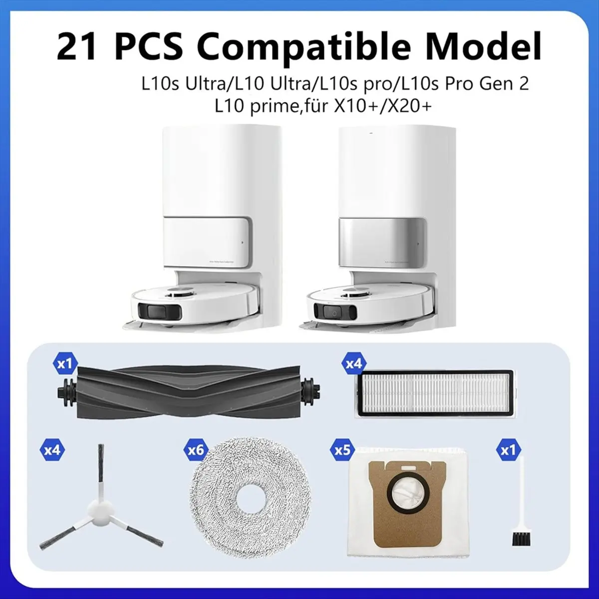 Фото Запасная часть A51U для пылесоса Dreame L10 Ultra/L10s Ultra/L10s Pro/ L10s Pro Gen 2/ L10 Prime, Xiaomi X10+/X20+ №2