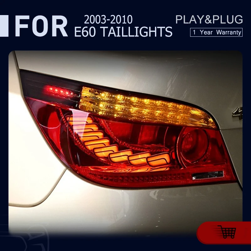 

Стайлинг автомобиля для 2003-2010 BMW 5 серии E60 задние фонари анимационные лампы задние стоп-сигналы аксессуары