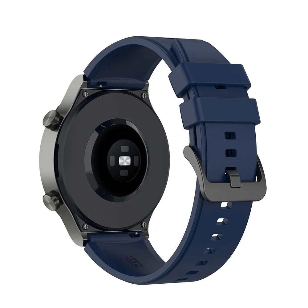Фото Силиконовый ремешок 22 мм 20 мм для Huawei Watch GT5 Pro 46 мм Amazfit GTR/GTS Браслет Samsung Galaxy Watch 7 6 5 4 40 мм 44 мм №3
