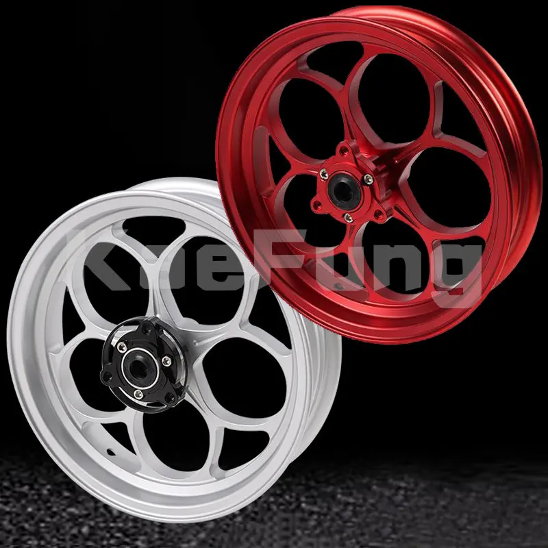 

Motorcycle Front Hub 12x2.5 Inch Wheel Universal Modified Aluminum Alloy Rims Circle For Scooter Bicycle Cafe Racer Accessories