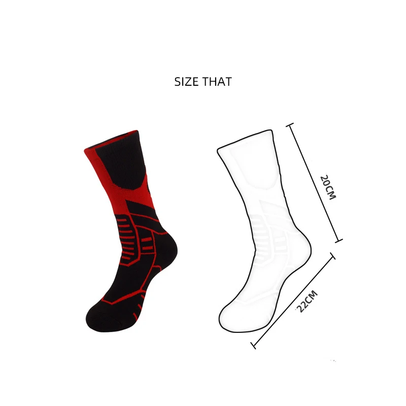 Adult Combat Sports Men Women Stockings Male Prevent Slippery Absorb Sweat Towels Basketball Socks Thickening Football