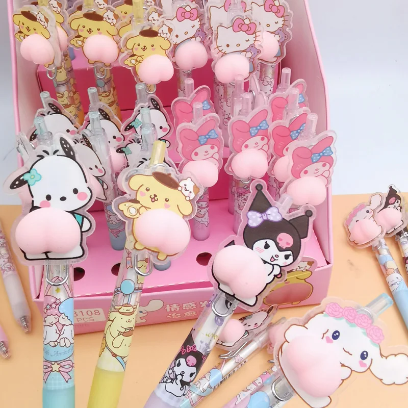 

Ручка гелевая антистресс My Melody Cinnamoroll Kuromi, 0,5 мм