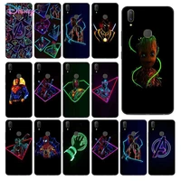 marvel superheroes the avengers phone case for vivo y91c y11 17 19 17 67 81 oppo a9 2020 realme c3