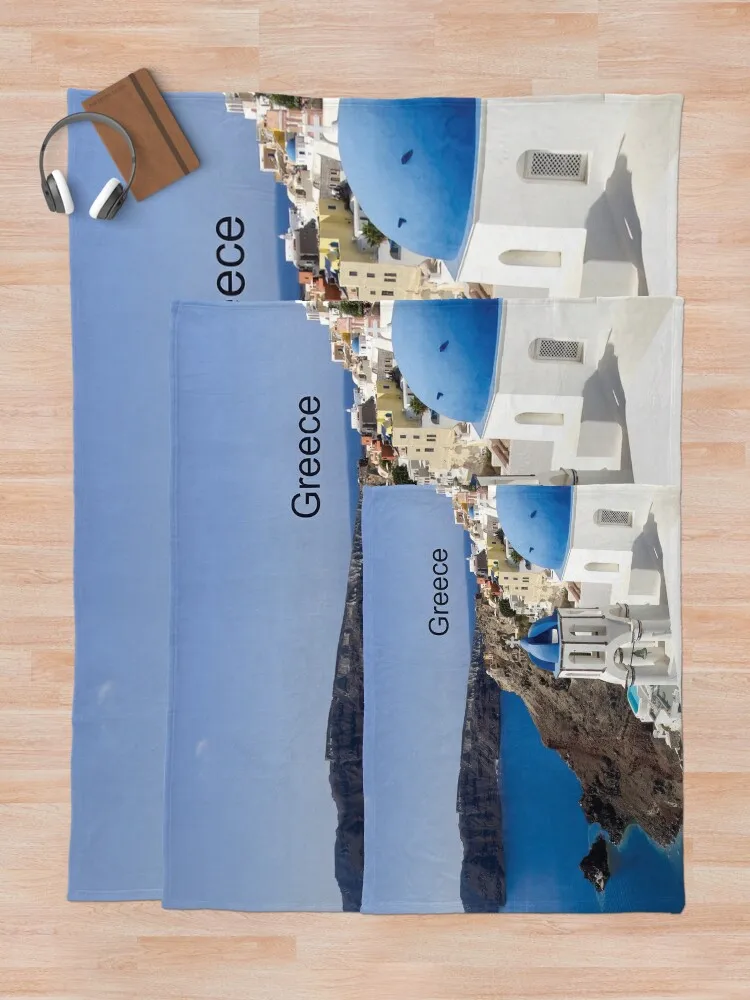 Одеяло Santorini Greece Island Детские одеяла на заказ
