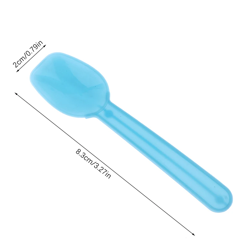 50 шт. пластиковые ложки для мороженого