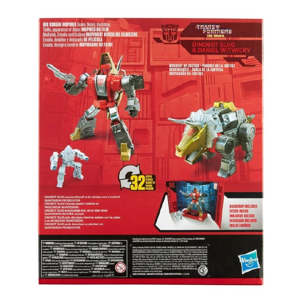 TAKARA TOMY Трансформеры Toys Studio Series The Movie Leader Class Dinobot Slug&Daniel Witwicky Модель куклы Фигурка SS86-07 (art.: 3920ca56dff94) - 3920ca56dff94