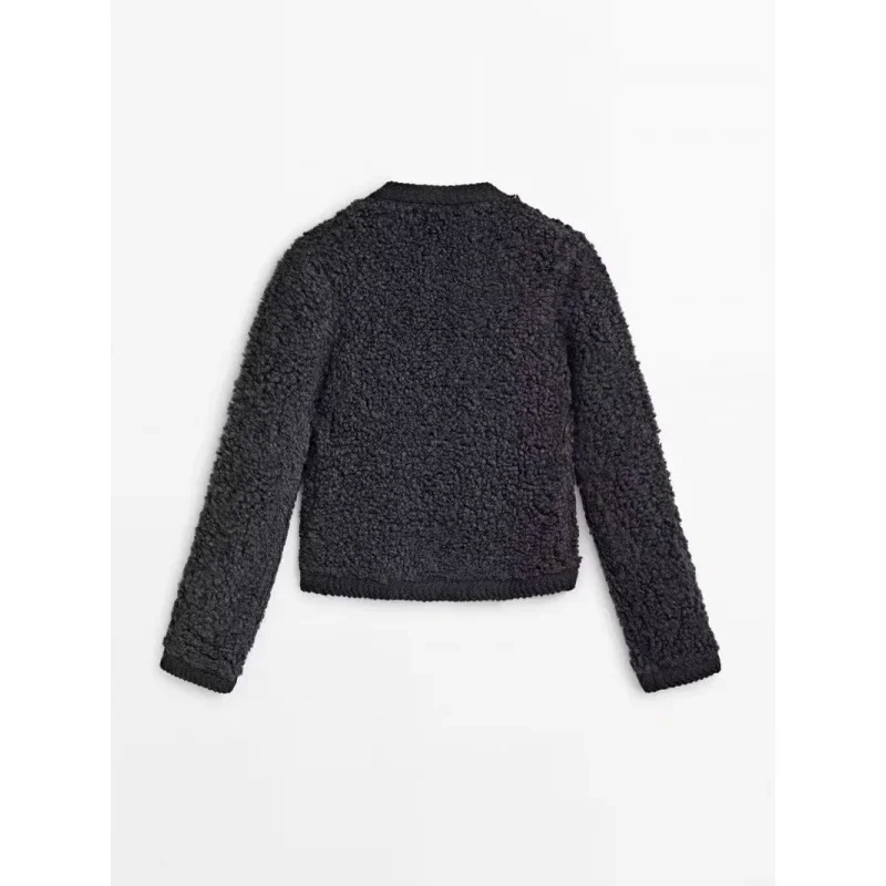 Новое поступление женский вязаный свитер в европейском стиле с лентой на